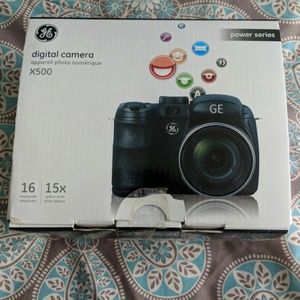 GE digital camera X500 power series